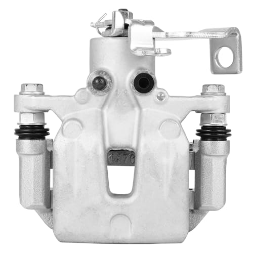 Image of Detroit Axle - Pair Rear Brake Calipers for Hyundai Elantra GT Veloster Kia Forte Forte5 Koup [Casting #2 V34], Passenger and Driver Side Disc Brake Calipers with Bracket Replacement