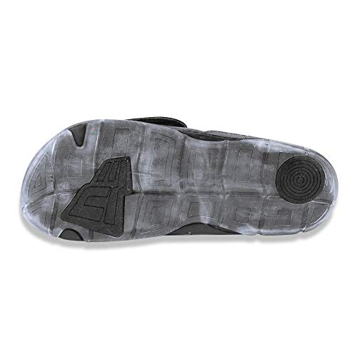 CHINELO SLIDE COM VELCRO FLAG PRETO New Era