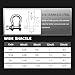 Laorde 316 Stainless Steel D-Ring Shackles, Marine Grade, 1/4