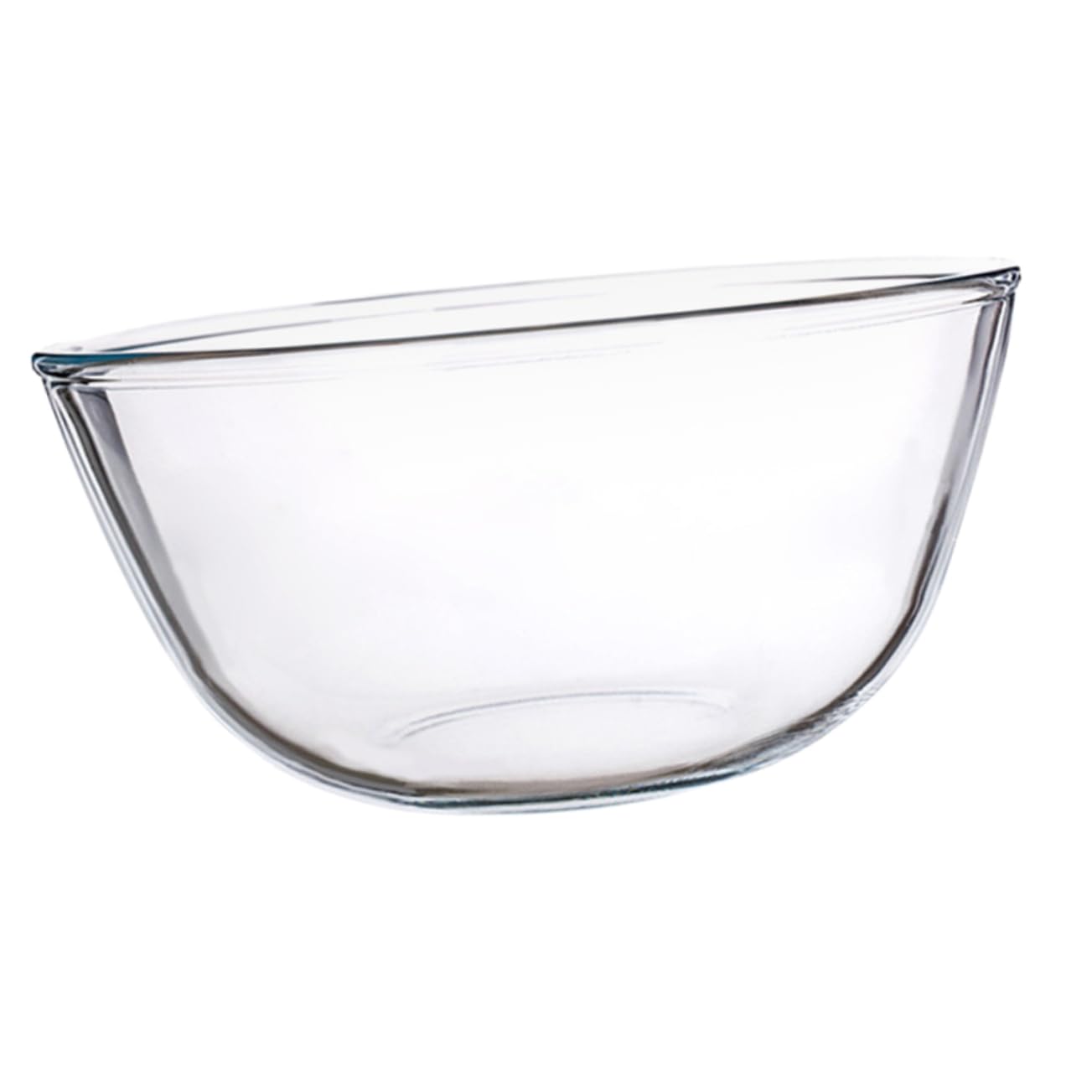 Bol cuisine en verre transparent 2700ml OUNONA résistant pour micro-ondes