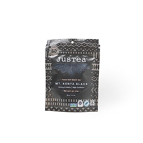 JusTea Mt. Kenya Black Loose Leaf Tea
