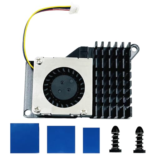 Ya en mundofriki.es: BlueMW Active Cooler para Raspberry Pi 5, Aluminio Radiador Disipador de Calor con Ventilador para Raspberry Pi 5 (Negro)