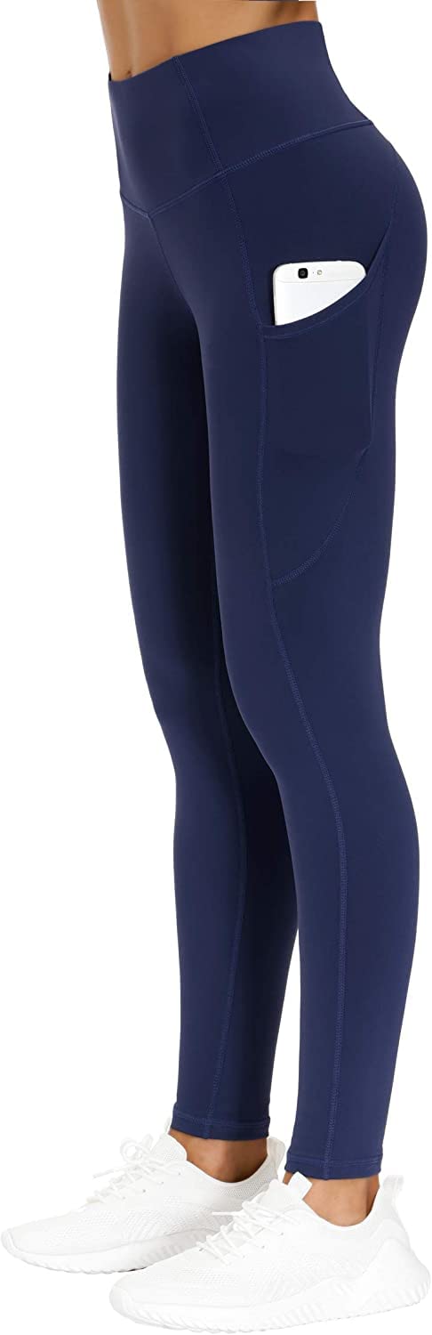 shaperx Women Gym & Fitness Stretchable Fabric Leggings with Side Pocket Free Size (28 Till 34) Pack of 1-picture-30