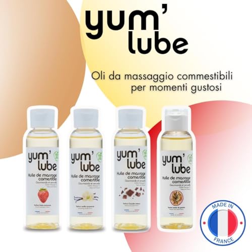 Yum'Lube Olio Massaggio Fragola