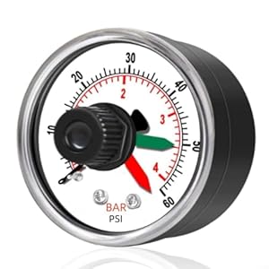 ZMdooreasy ECX2712B1 Poolfilter Manometer