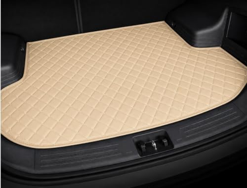 Image of Car Boot Mat for Skoda Slavia | Beige with Beige