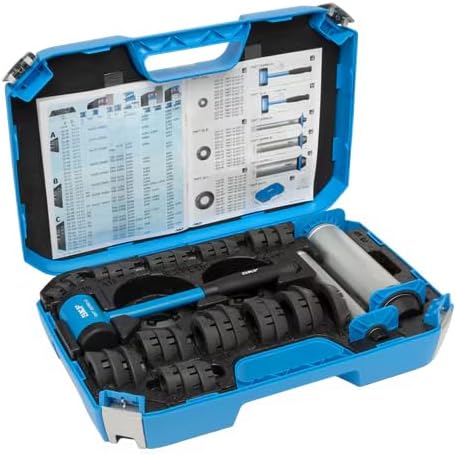 SKF TMFT 36/PRO Bearing fitting tool kit, professional version, Aluminum Sleeves, Strong, Lightweight.