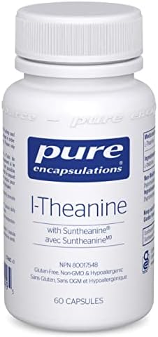 Pure Encapsulations L-Theanine - Amino Acid Supplement to Support Relaxation, Stress & Nervous System - 60 Capsules