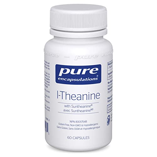Pure Encapsulations L-Theanine – Amino Acid Supplement to Support Relaxation, Stress & Nervous System – 60 Capsules