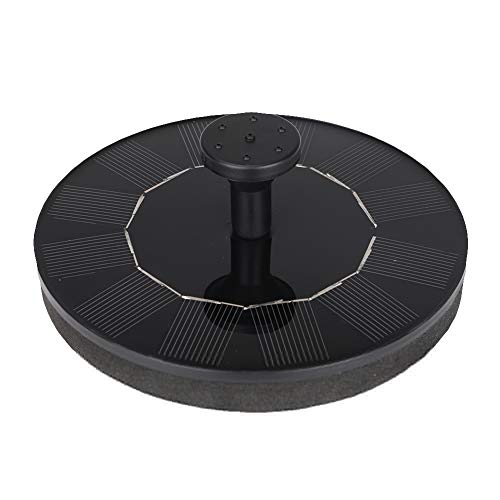 WFZ17 Solar Powered Fountain Energy Floating Aquarium Garden Bird Bath Fountain Water Pump Decor