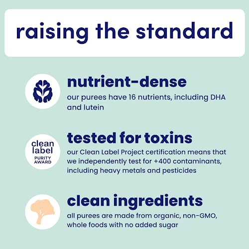 Cerebelly Organic Baby Food Pouches Beet Carrot Blueberry (4 Ounce, 6 Count) – Toddler Snacks - 16 Brain-Supporting Nutrients From Superfoods - Healthy Snacks, Gluten-Free, Bpa-Free, No Added Sugar #TOP5