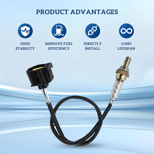 Sensor de oxígeno para vehículo Dodge y Chrysler, pack 2 piezas miniatura 5