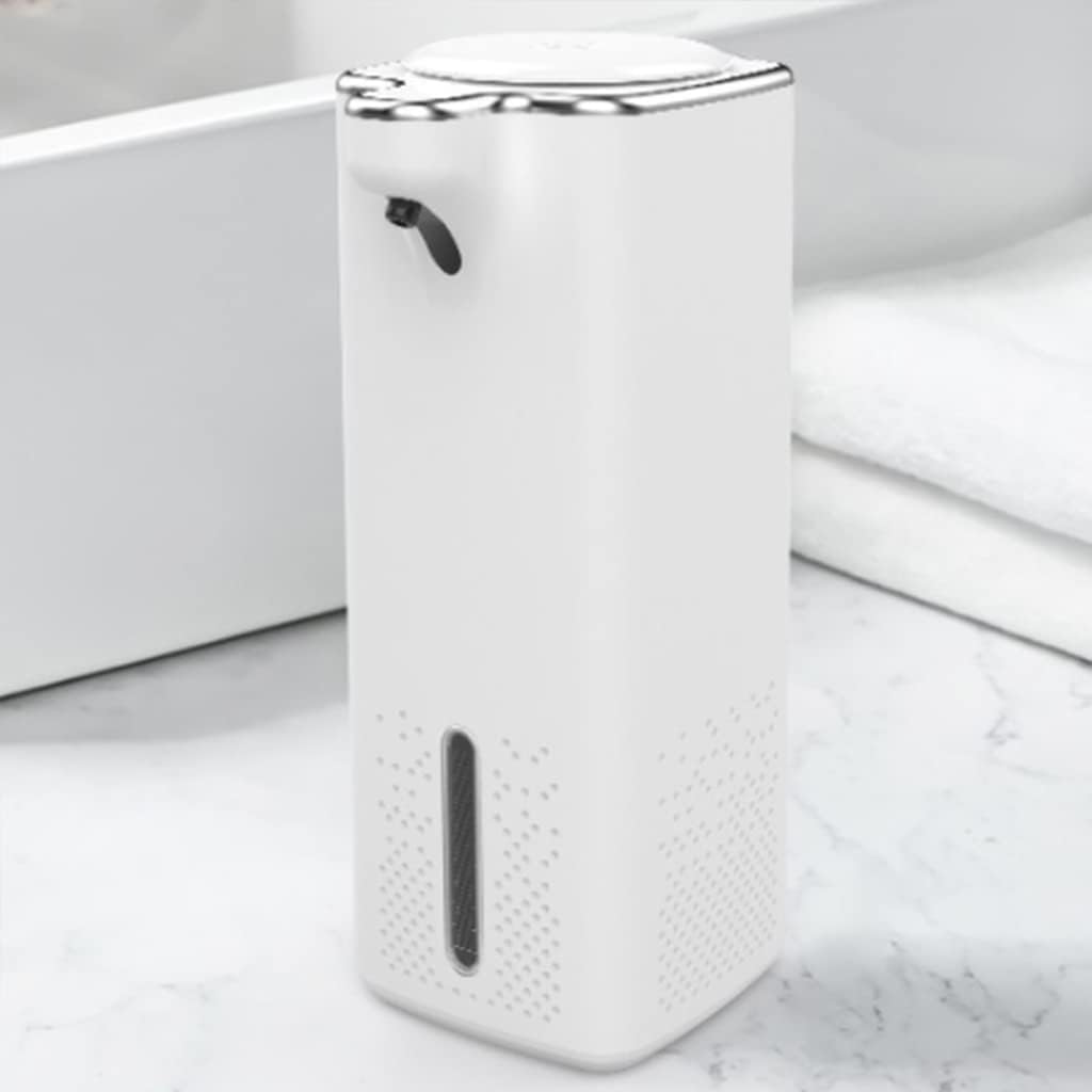 Large Capacity Automatic Foaming Soap Dispenser 34oz/1000ml Rechargeable Touchless Refillable Soap Pump for Liquid Soap Sanitizer Dispenser Lotion Bottle