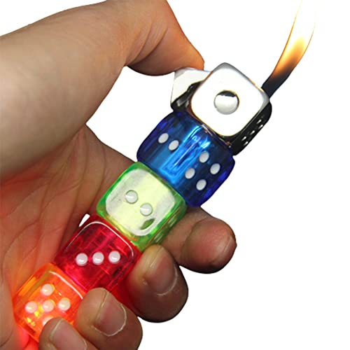 Encendedor Recargable de Butano con Llama Azul y LED