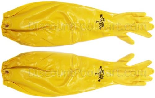 Long Sleeve Gloves Swimming Pool Water Resistant Stay Dry Extra Large GLV27