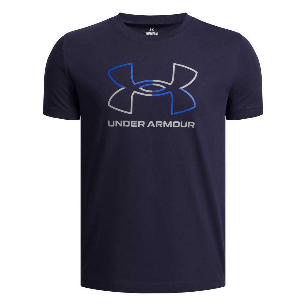 Under Armour UA GL Foundation SS - Midnight Navy / / Steel - YLG
