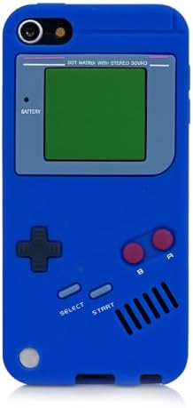 iPod Touch, iSee Case (TM) Game Boy Control Silicone Full Cover Case for Apple iPod Touch 6 6th Generation / 5 5th Generation (it6-Gameboy Blue)