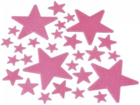 Keycraft Pink Glow Space Stars
