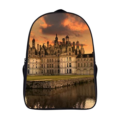 Sac à dos scolaire pour enfants à bretelles ergonomiques Castle Kids