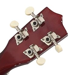 Qtrednrry 21 pouces Ukulele soprano Ukulele guitare 4 cordes hawaienne + Chaine + Plectre pour les debutants cadeau d… - Les Beatles, Paul McCartney, John Lennon, RIngo Starr, George Harrison Qtrednrry 21 pouces Ukulele soprano Ukulele guitare 4 cordes hawaienne + Chaine + Plectre pour les debutants cadeau d… – Image 6