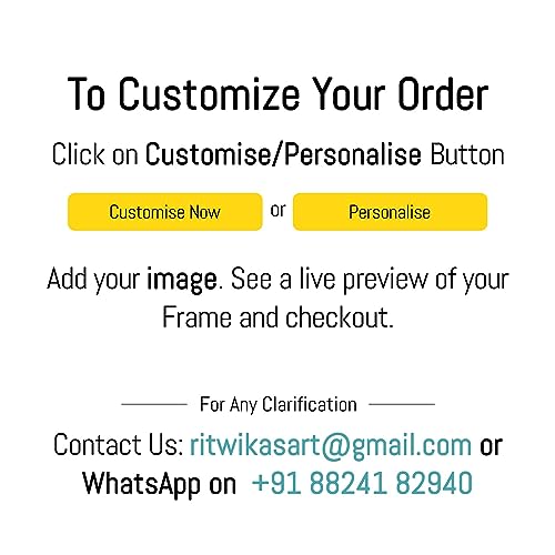 Image of Ritwika's Synthetic Wooden Customized Set of 2 Premium Personalized Wall Mount Collage Rectangular Frames with Your Photo in Sizes 8x12 & 6x12 Inches, Gift for Anniversary, Birthday, Wedding, Black