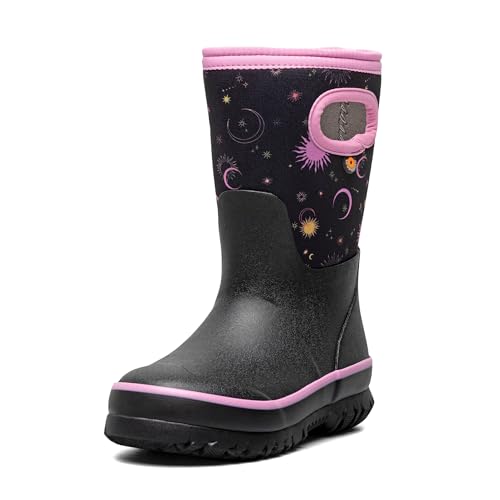 Image of BOGS Grasp Kids Waterproof Rain Boots, Insulated Winter Snow Boots | Winter Boots, for Rain, Snow & Mud with Easy Pull-On Handles for Toddlers, Boys & Girls, All-Weather Protection