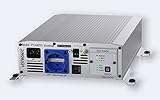 Bedienteil ist am Gerät um 360° drehbar und kann auch als externe Fernbedienung frei im Fahrzeug platziert werden Switch-Mode-Technik, kompakt, leicht, robust und zuverlässig, kurzzeitig hoch überlastbar