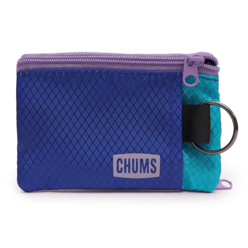 (チャムス)CHUMS 18401 SURFSHORTS WALLET サーフショーツ ウォレット 財布 キー コイン ポーチ キーケース コインケース カードケース ICカード 小銭入れ 鍵 (Cobalt/Turq(383)) [並行輸入品]
