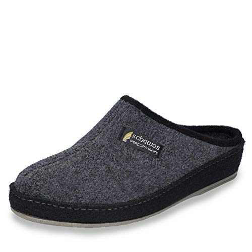 Schawos , Chaussons pour Homme - Gris - Anthracite, 45 EU Cover