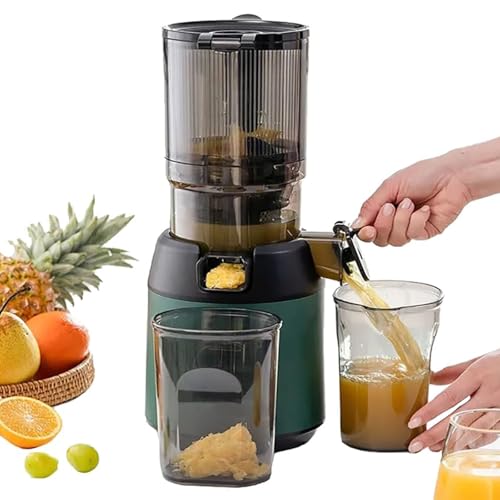 Extracteur de jus 300W à haut rendement de 98% équipé d'une vis en acier inoxydable