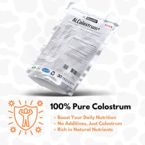 Colostrum premium en poudre ALColostrum+ de haute qualité | 100% naturel