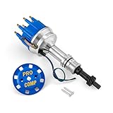 Speedmaster PCE376.1104.05 Compatible with Ford 351W Windsor 8400 Series Pro Billet Distributor [Blue]