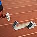 WATEBATH Multi-Function Starting Block, 6 Angle Adjustable Athletic Starting Block with Spring Lock and Clear Scale, Track Blocks for Indoor or Outdoor Plastic and Coal Slag Tracks
