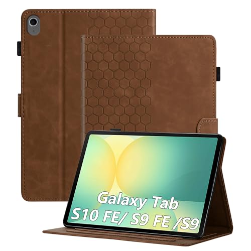 Housse Samsung Galaxy Tab S9 FE coque support nid d'abeille