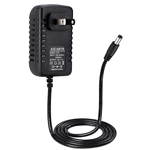 Suacopzar DC 12V 1A Power Supply Adapter Transformer 12V DC Converter AC 100-240V to DC 12V 1A 12W LED Driver Switching Power Supply Converter Transformer for LED Strip Light 12W US Plug