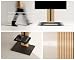 FITUEYES Floor TV Stand for 55-88 Inch TVs Beech Wood Height Adjustment Freestanding TV Stand ±30° Swivel Cable Management Zen Series