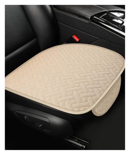 Coussin de protection de housse de siège de voiture en lin de qualité supérieure beige A