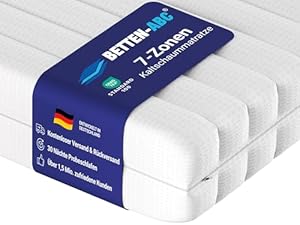 Betten-ABC KSP-500 Kaltschaummatratze 7-Zonen 200x200 H4