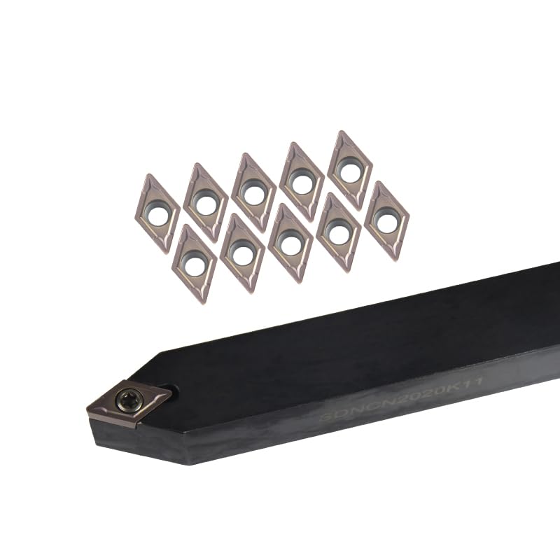 1pc SDNCN1212H07 SDNCN1212H11 External Turning Tool Holder Metal Cutting Carbide Inserts DCMT SDNCN CNC Lathe Cutting Tools(No Cutter Bar,DCMT070204)
