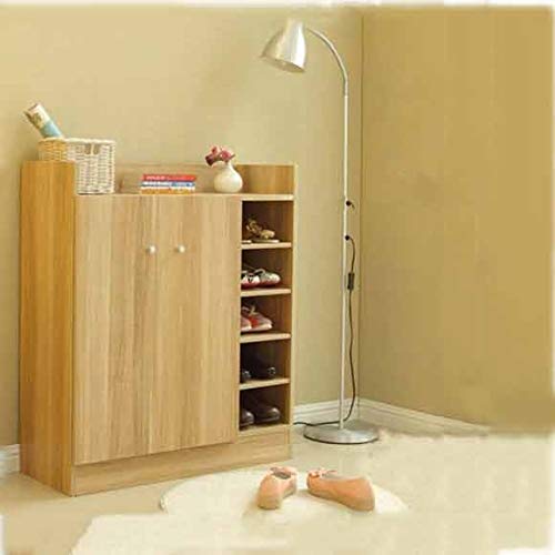 Shoe Cabinets Shoe Rack Shoe Organizer Home Furniture Assembly Panel Shoe Storage Minimalist (Color : B) (A)