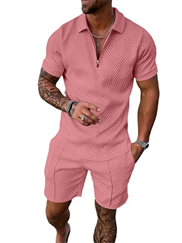T-shirts à revers et short homme AXEBHPED l'élégance décontractée