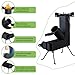Outvita Camping Rocket Stove for Outdoor Cooking, Portable Wood Burning Stove with Fire Pocker Emergency Equipment Stove for Camping, Hunting, Fishing