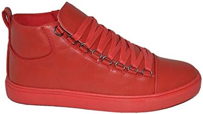 Mecca ME-7086 Theo Men's Lace-Up Ankle Fashion Sneakers