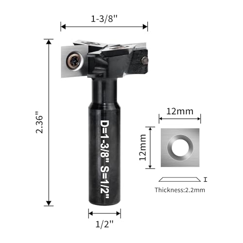 DEEFIINE Slab Flattening Router Bit