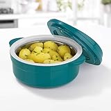 GOURMETmaxx Thermo-Schüssel Mikrowelle 1500 ml doppelwändige Thermobehälter mit Deckel zum Erwärmen, Warm- & Kühlhalten