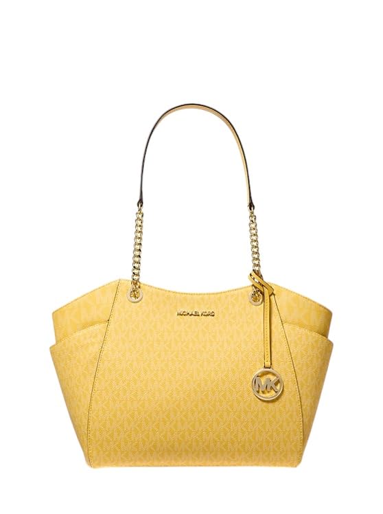 Michael Kors Jet Set Item Large Top-Zip Snap Pocket Tote, Bolsa p...