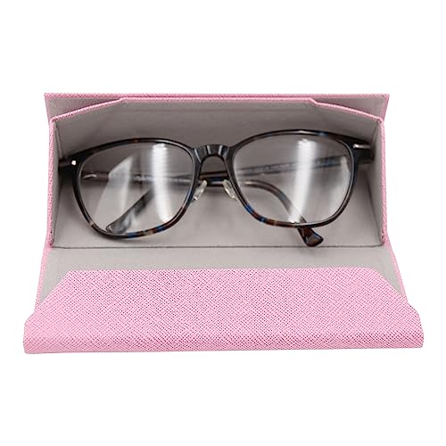 Image of Real Sic Glasses Case for Men and Women - Magnetic Folding Hard Shell Sunglass Holder - Inspired by Solid Color