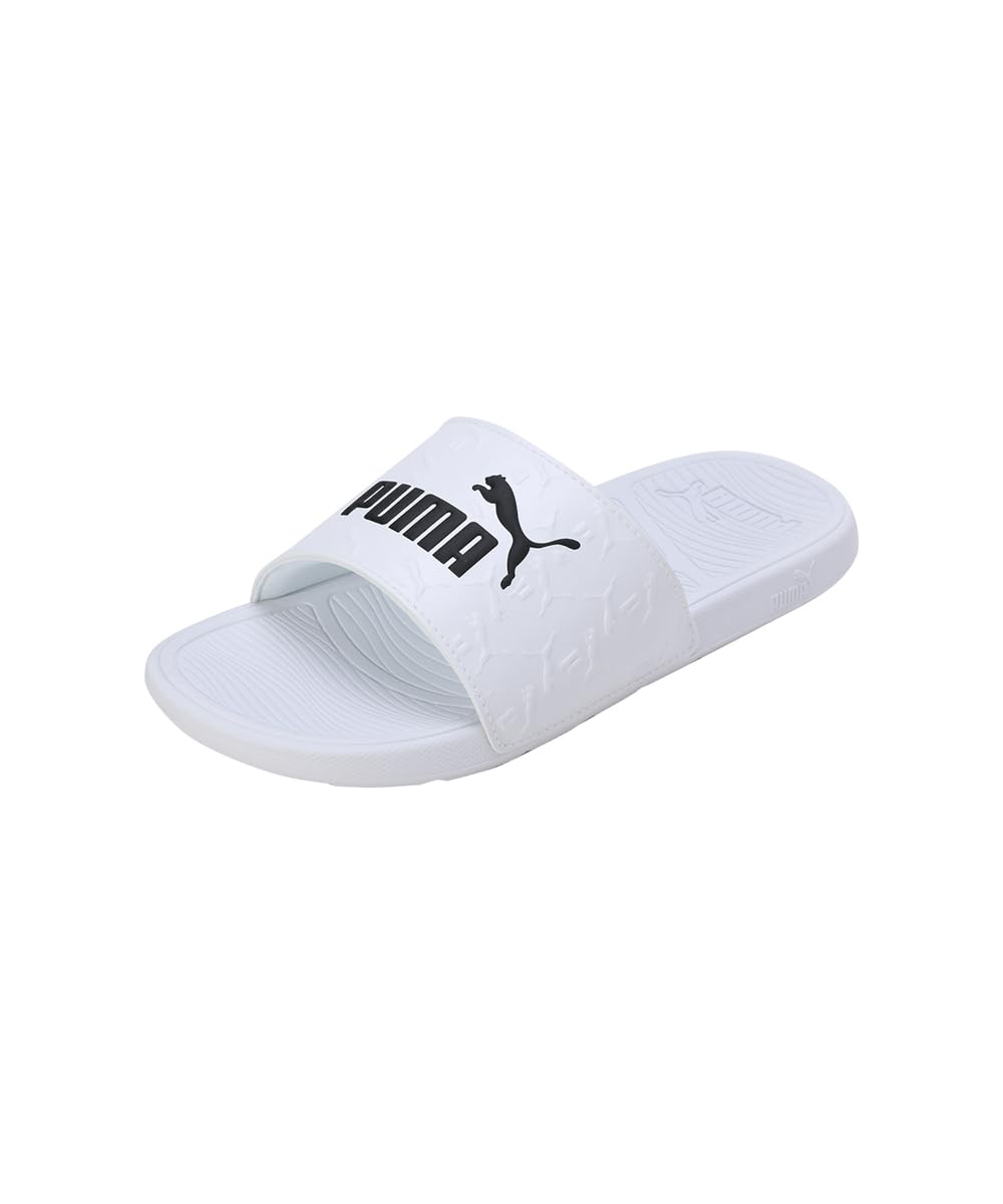Puma Unisex-Adult Cool Cat 2.0 Superlogo White-Black Slide - 11 UK (39539702) (B0CQR96M2Q) Amazon Price History, Amazon Price Tracker