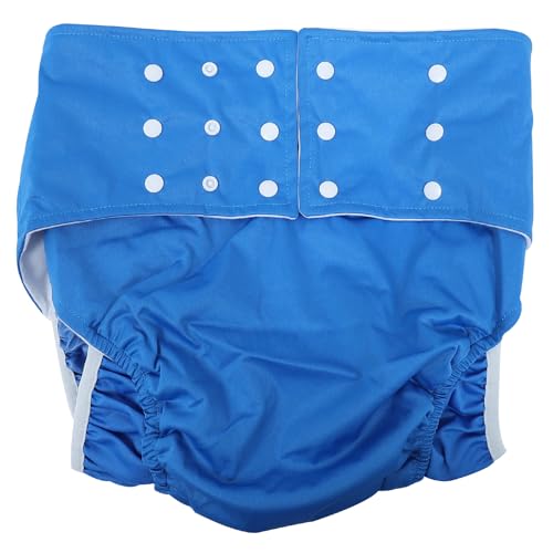Hemobllo Pañales Reutilizables para Adultos con Cintura Ajustable Pantalones Impermeables y Transpirables Prácticos y Cómodos para Personas Mayores Ahorro Económico y Protección Anti-fugas
