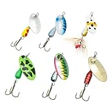 Panther Martin Fishing Lures 6-Pack All Time Greatest Fish Catcher World Famous Spinning Lures in Value Kit Spinners for Trout, Salmon, Panfish, Bass, Crappie & Perch